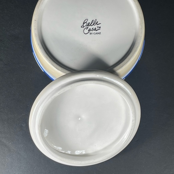 Bella Casa by Ganz Covered Trinket Dish/ Bowl 3D Grapes Lid Grapevines - Picture 7 of 10